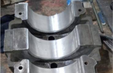 Bancadas babitadas con metal antifricción